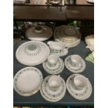 A ROYAL DOULTON 'TAPESTRY' DINNER SERVICE TO INCLUDE DINNER PLATES, SERVING TUREENS, BOWLS, CUPS,