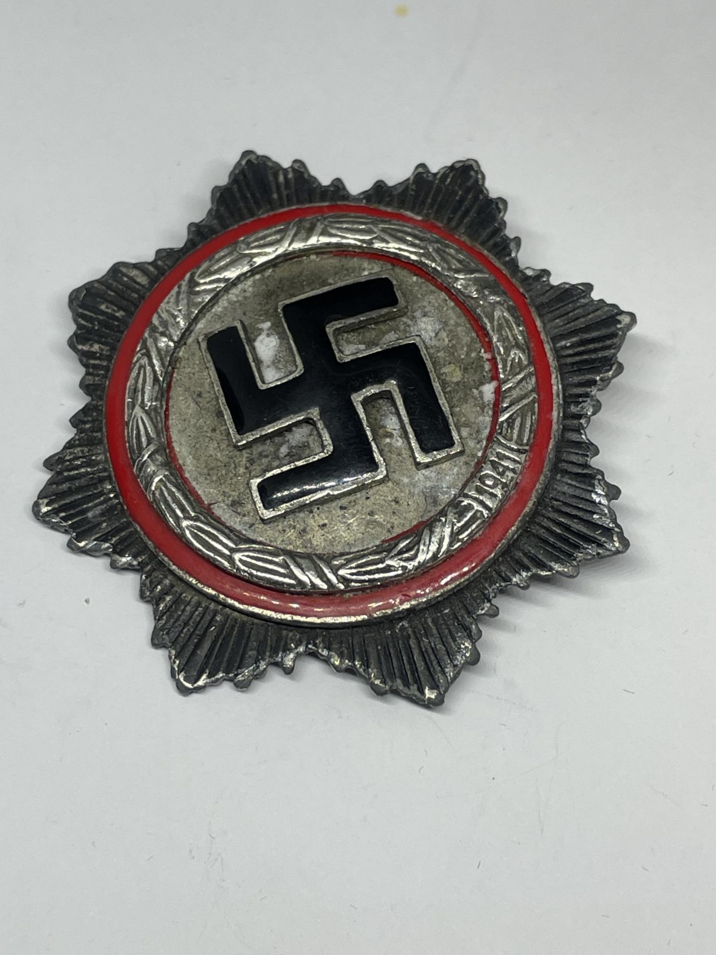 A LARGE GERMAN BADGE