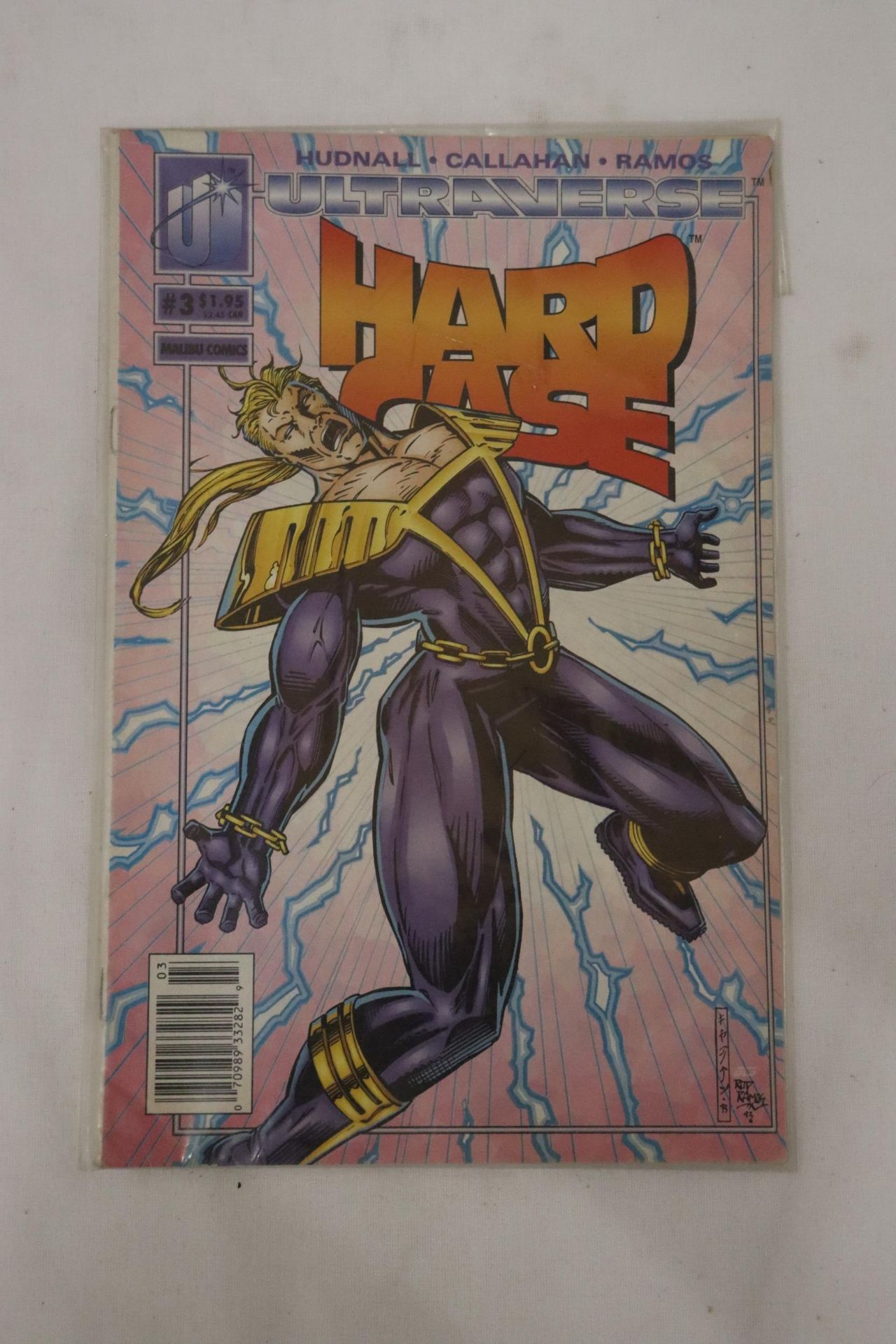 A HARD CASE COMIC, BY ULTRAVERSE COMICS, ISSUE 3, GOOD CONDITION