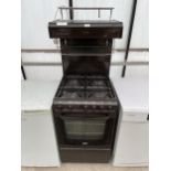 A BLACK CANON FREESTANDING OVEN AND HOB