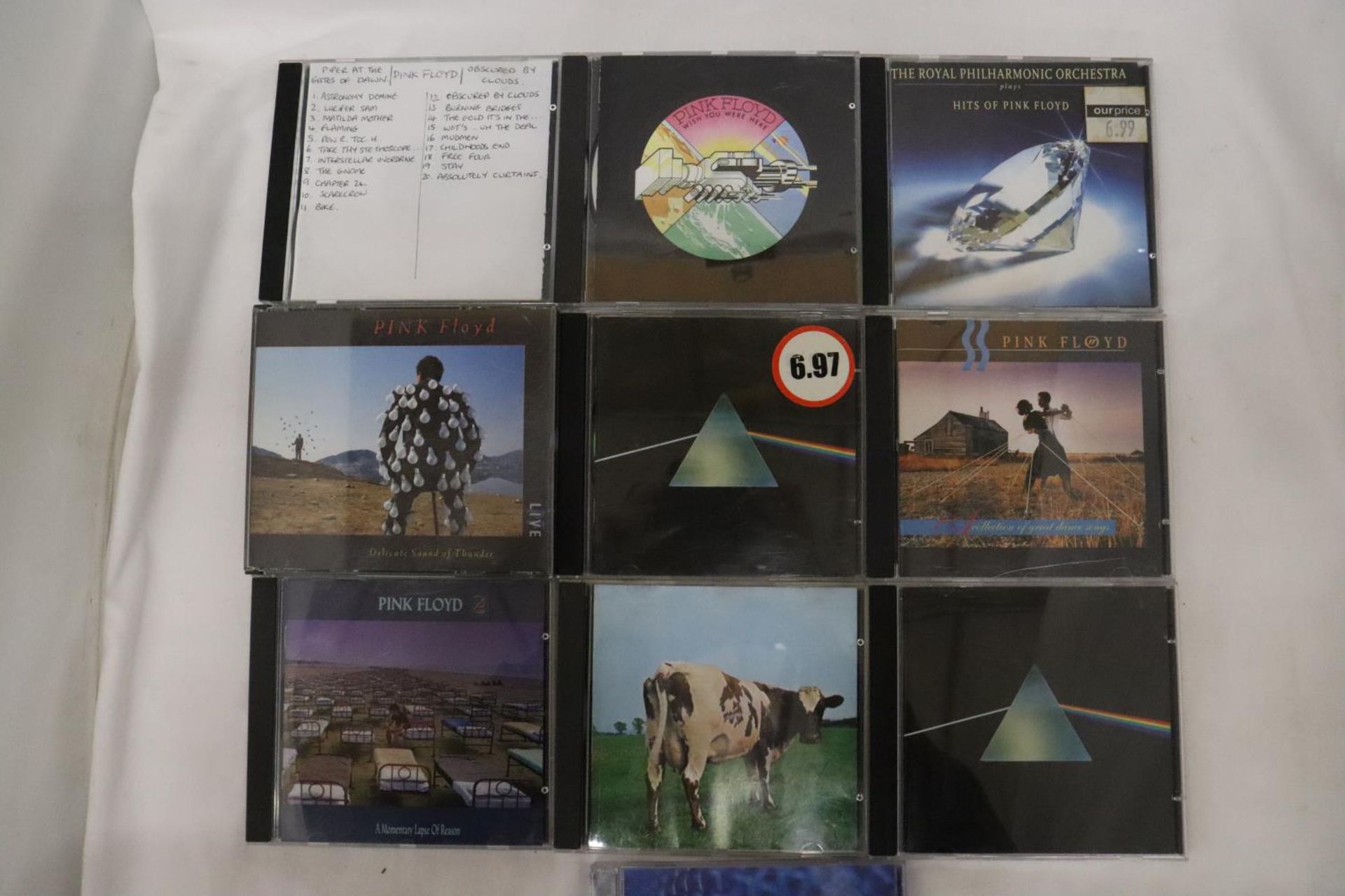 TEN PINK FLOYD CD ALBUMS - Image 3 of 4