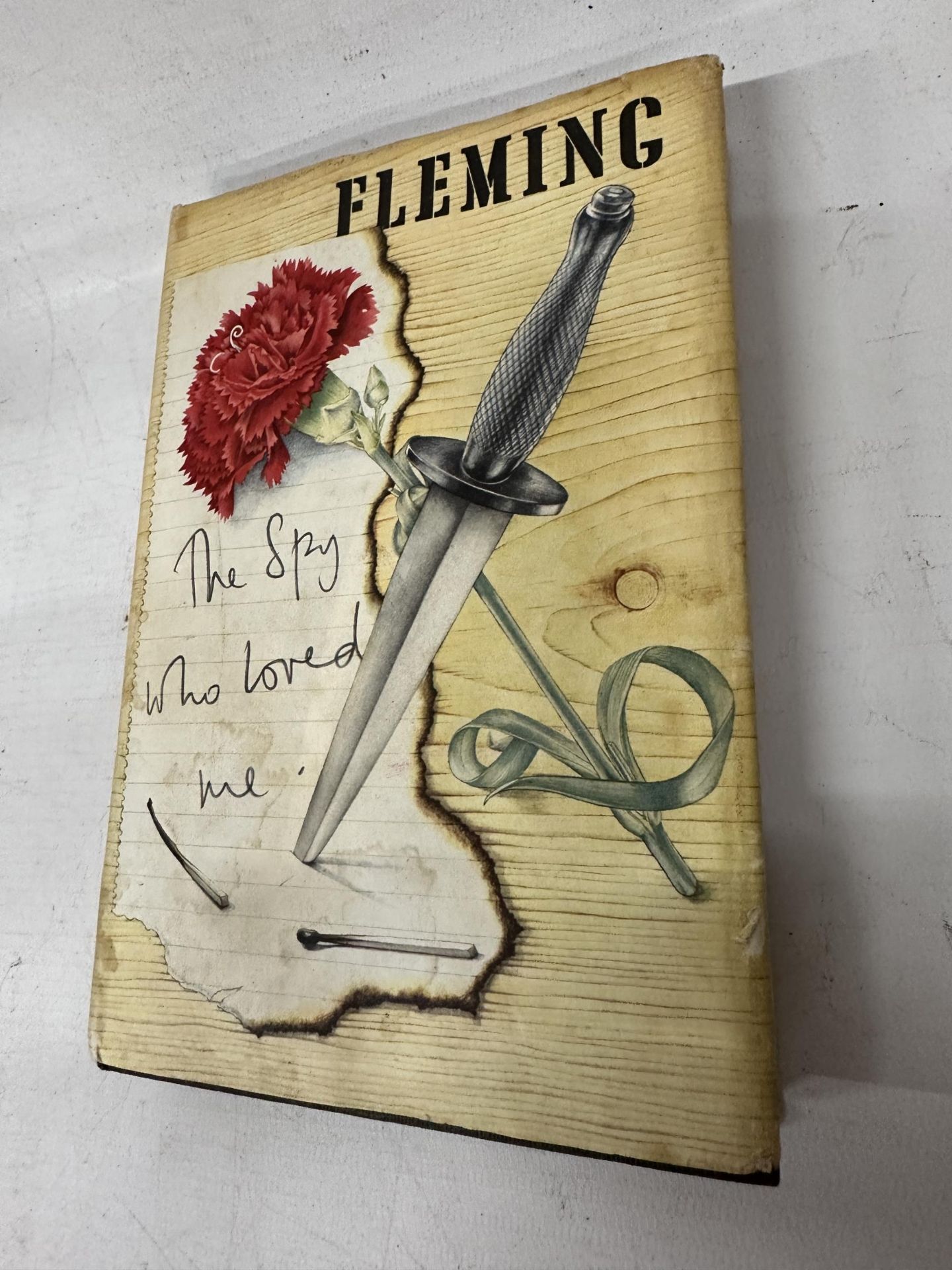 A 1962 IAN FLEMING FIRST EDITION, THE SPY WHO LOVED ME, JAMES BOND HARDBACK BOOK COMPLETE WITH