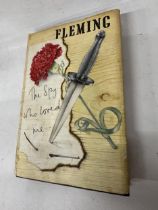 A 1962 IAN FLEMING FIRST EDITION, THE SPY WHO LOVED ME, JAMES BOND HARDBACK BOOK COMPLETE WITH