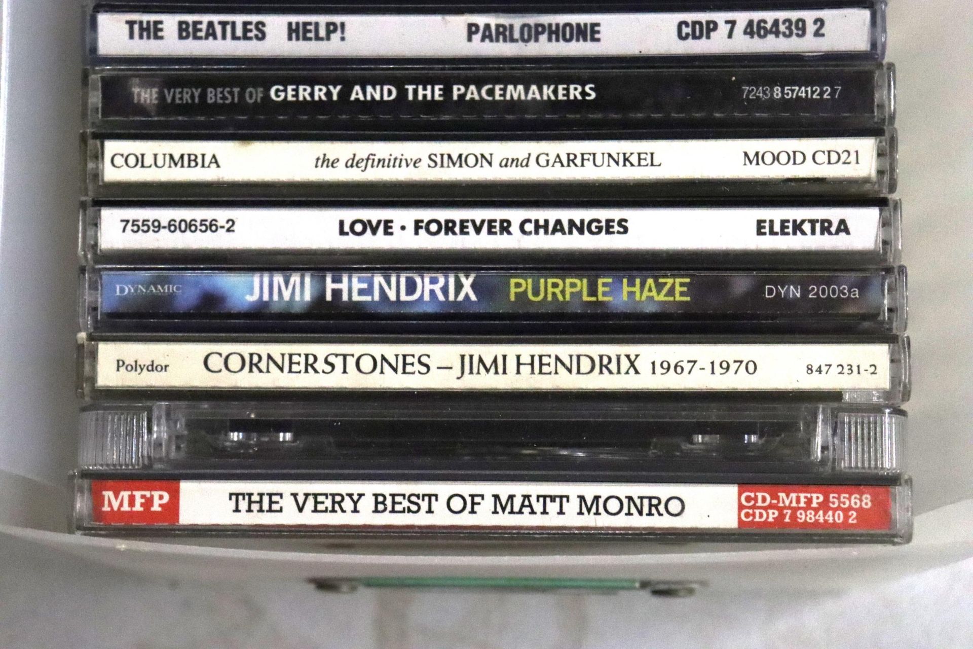 NINETEEN CD CLASSIC ALBUMS TO INCLUDE THE BEATLES, STONES, HENDRIX, ETC., - Image 4 of 4
