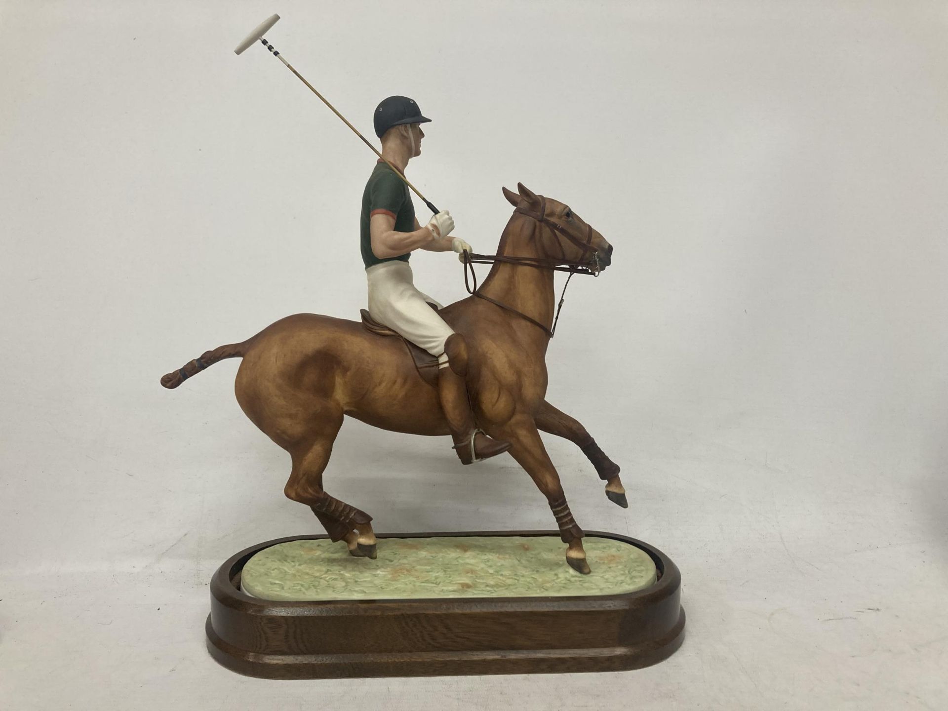 A ROYAL WORCESTER MODEL OF HRH THE DUKE OF EDINBURGH MODELLED BY DORIS LINDNER AND PRODUCED IN A - Image 2 of 5