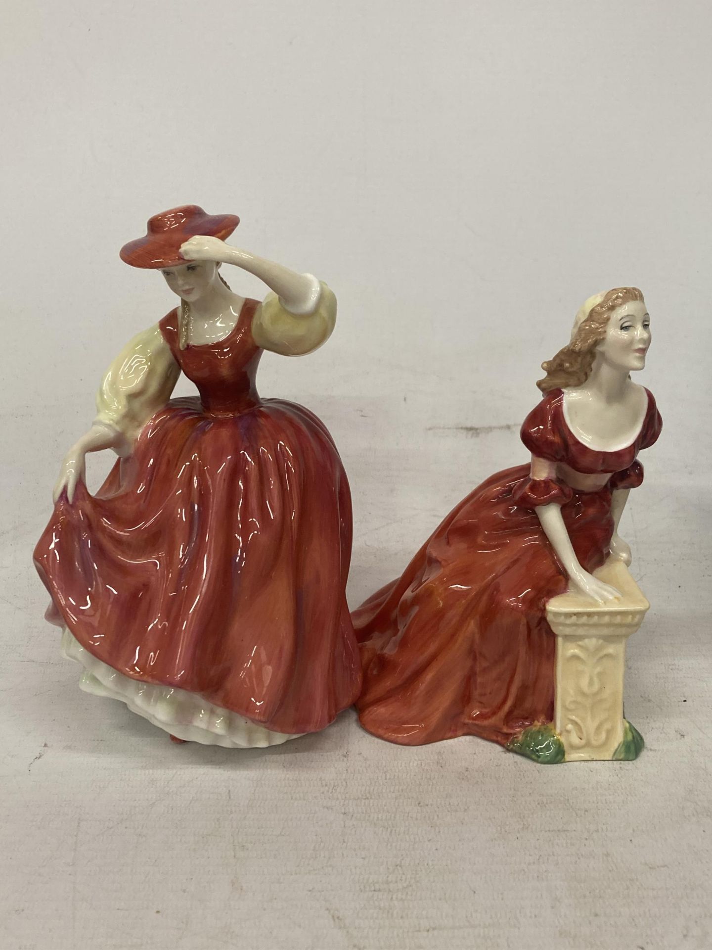 TWO ROYAL DOULTON FIGURINES "BUTTERCUP" AND "JUDITH"
