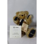 A STEIFF LIMITED EDITION 942 OF 1976 CONCORDE TEDDY BEAR COMPLETE WITH CERTIFICATE