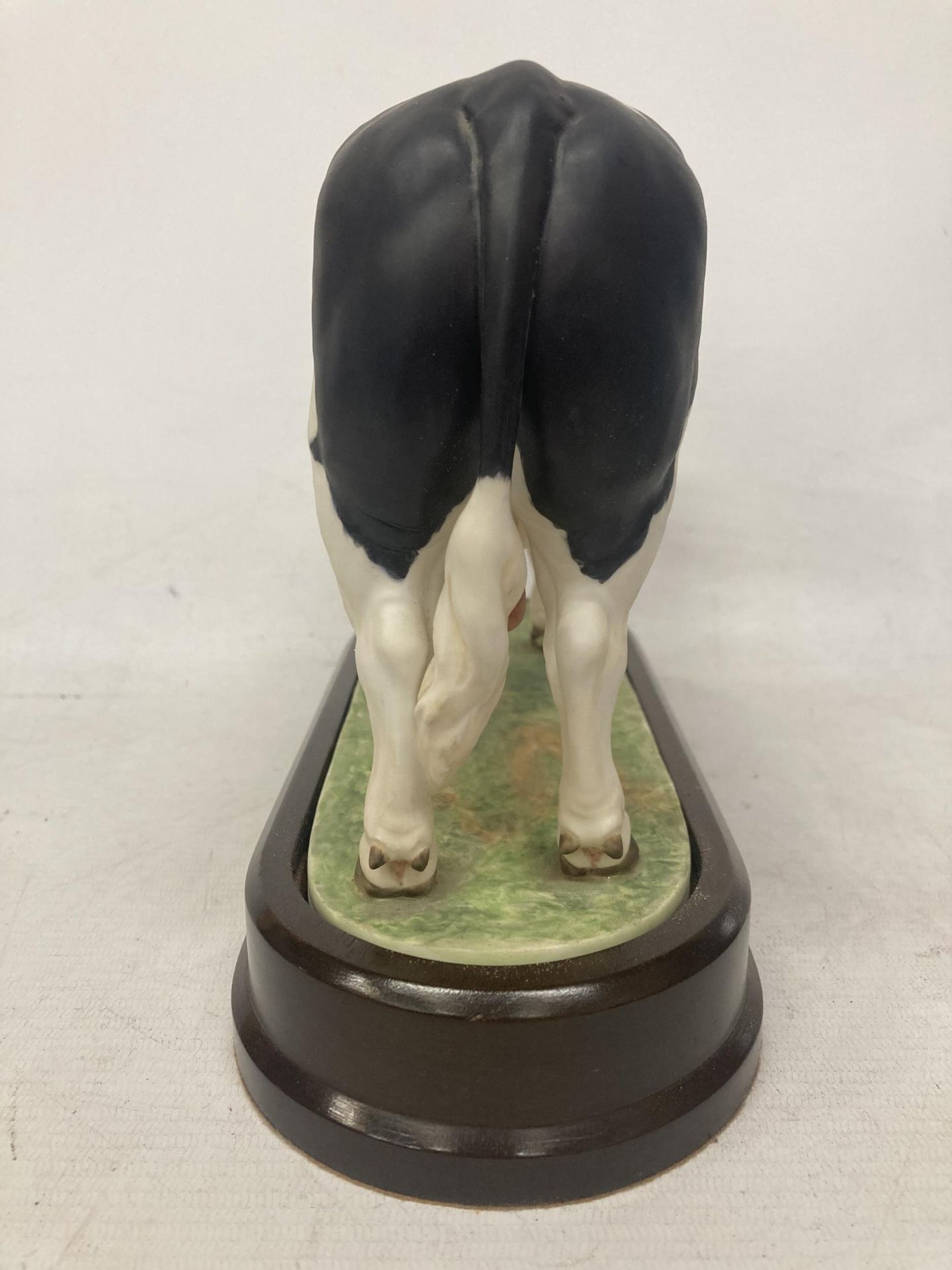 A ROYAL WORCESTER MODEL OF A BRITISH FRESIAN BULL MODELLED BY DORIS LINDNER AND PRODUCED IN A - Image 4 of 5