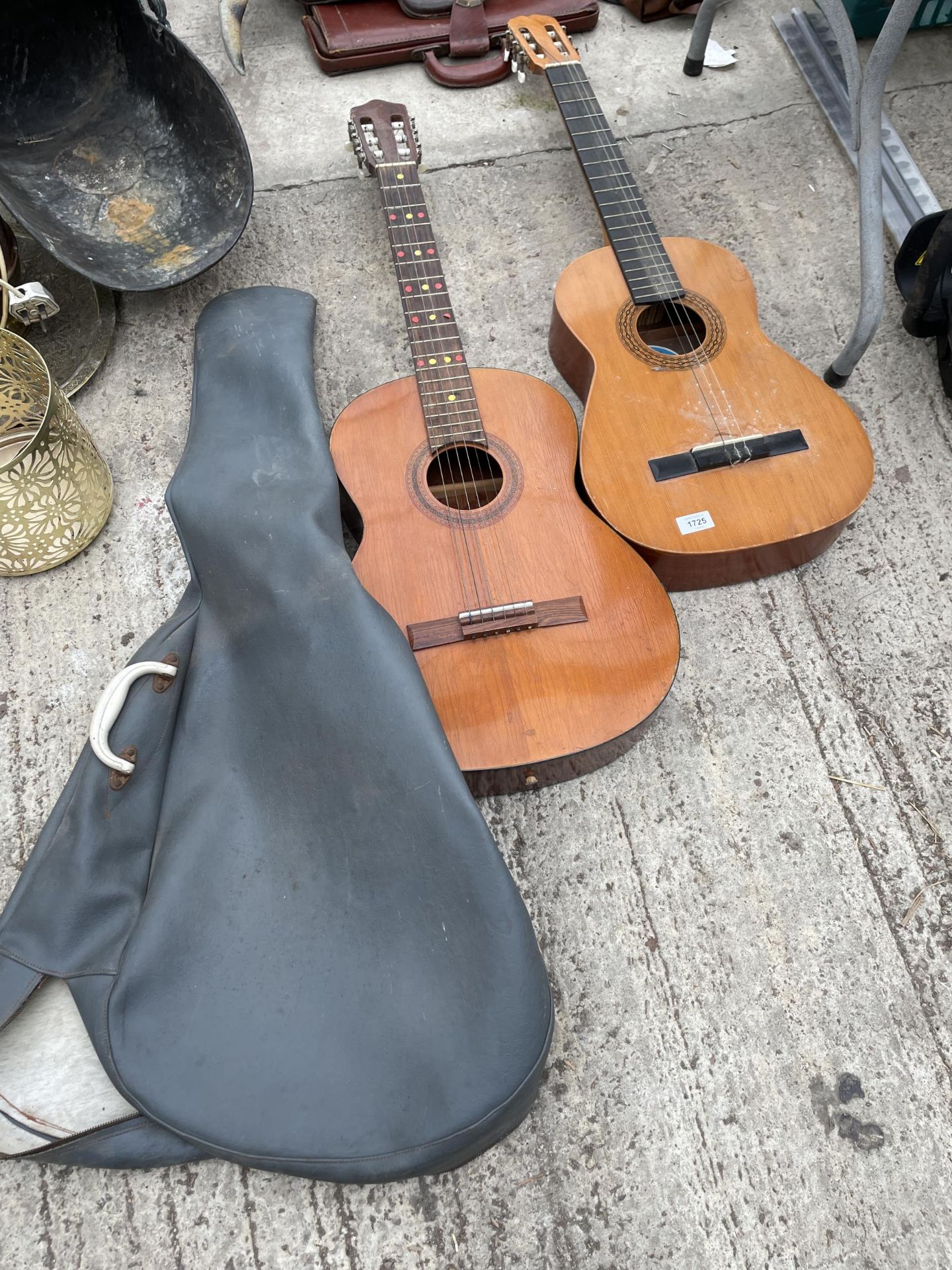 TWO ACOUSTIC GUITARS TO INCLUDE A BM CLASSICO ETC