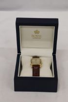 A 'ROYAL LONDON' BOXED WRISTWATCH, WORKING AT TIME OF CATALOGUE, NO WARRANTY GIVEN