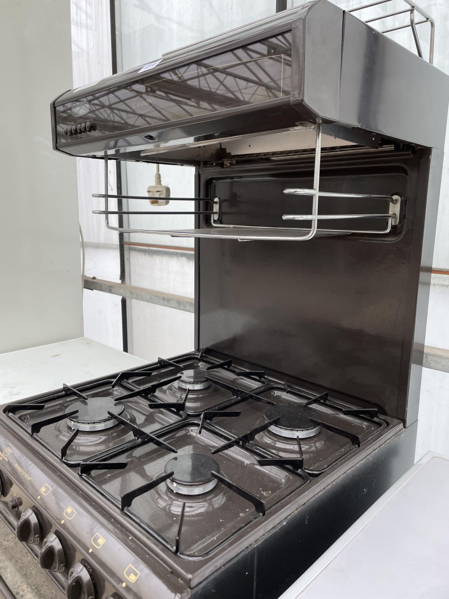 A BLACK CANON FREESTANDING OVEN AND HOB - Image 4 of 5