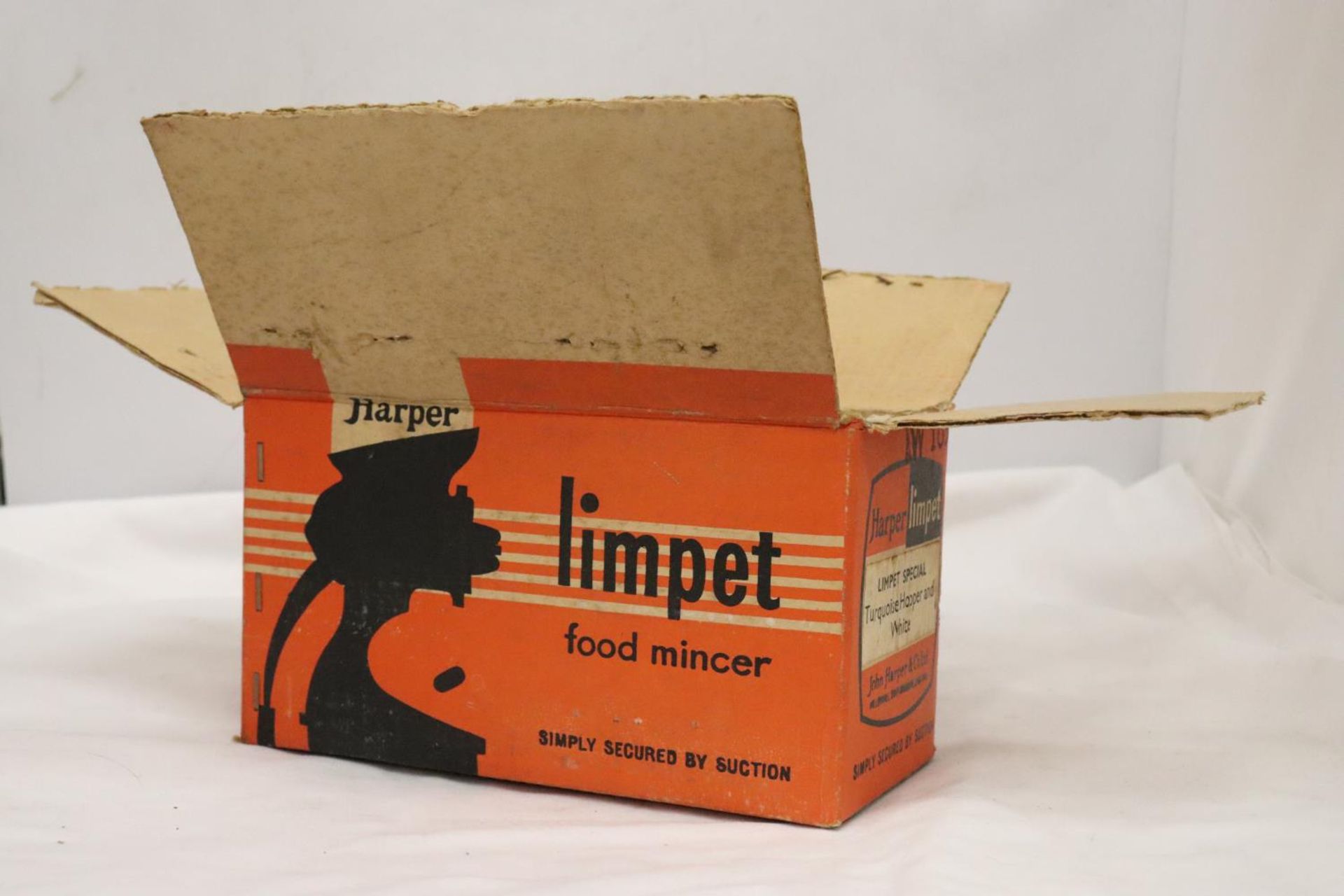 A BOXED LIMPET FOOD MINCER