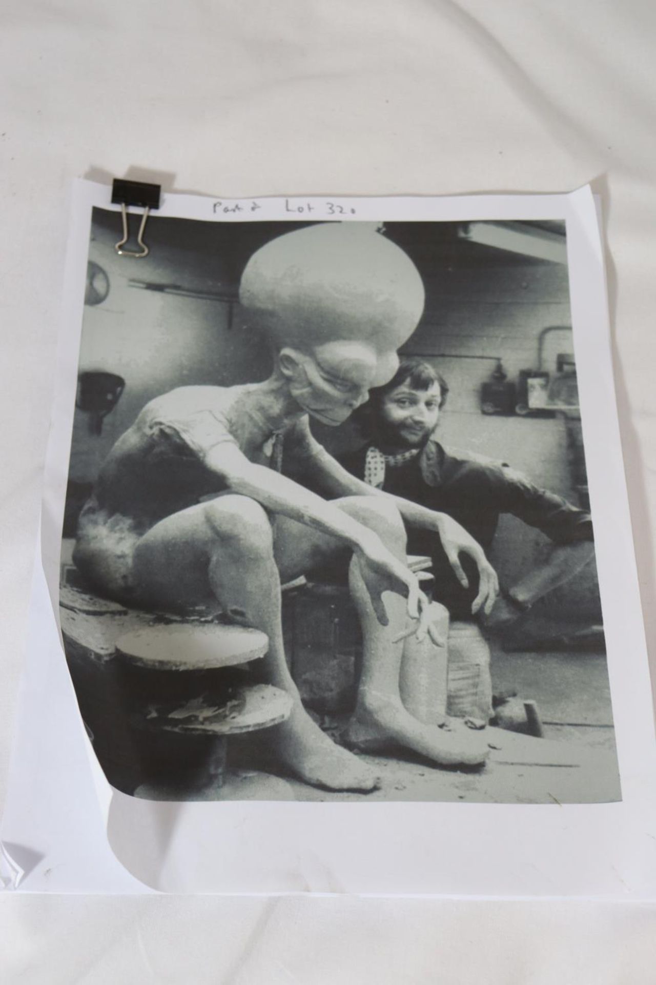 A FRANK HAMPSON INSPIRED MEKON CERAMIC HEAD. THE MEKON WAS DAN DARE AND EAGLE COMICS ARCH ENEMY. THE - Bild 7 aus 8