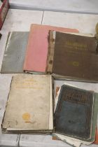 A QUANTITY OF VINTAGE CAR MANUALS