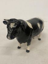 A BESWICK FRESIAN BULL