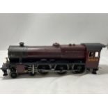 A SCRATCH BUILT LIVE STEAM 30 MM GAUGE 4-6-0 MODEL RAILWAY LOCOMOTIVE "MARS" NUMBER 5698 IN MAROON