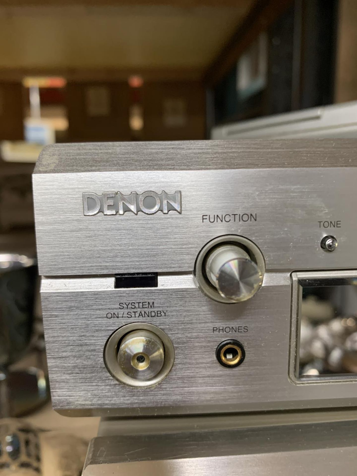 THREE RARE DENON SEPERATES WITH REMOTE CONTROL TO INCLUDE A STEREO RECEIVER, COMPACT DISC PLAYER AND - Image 2 of 4