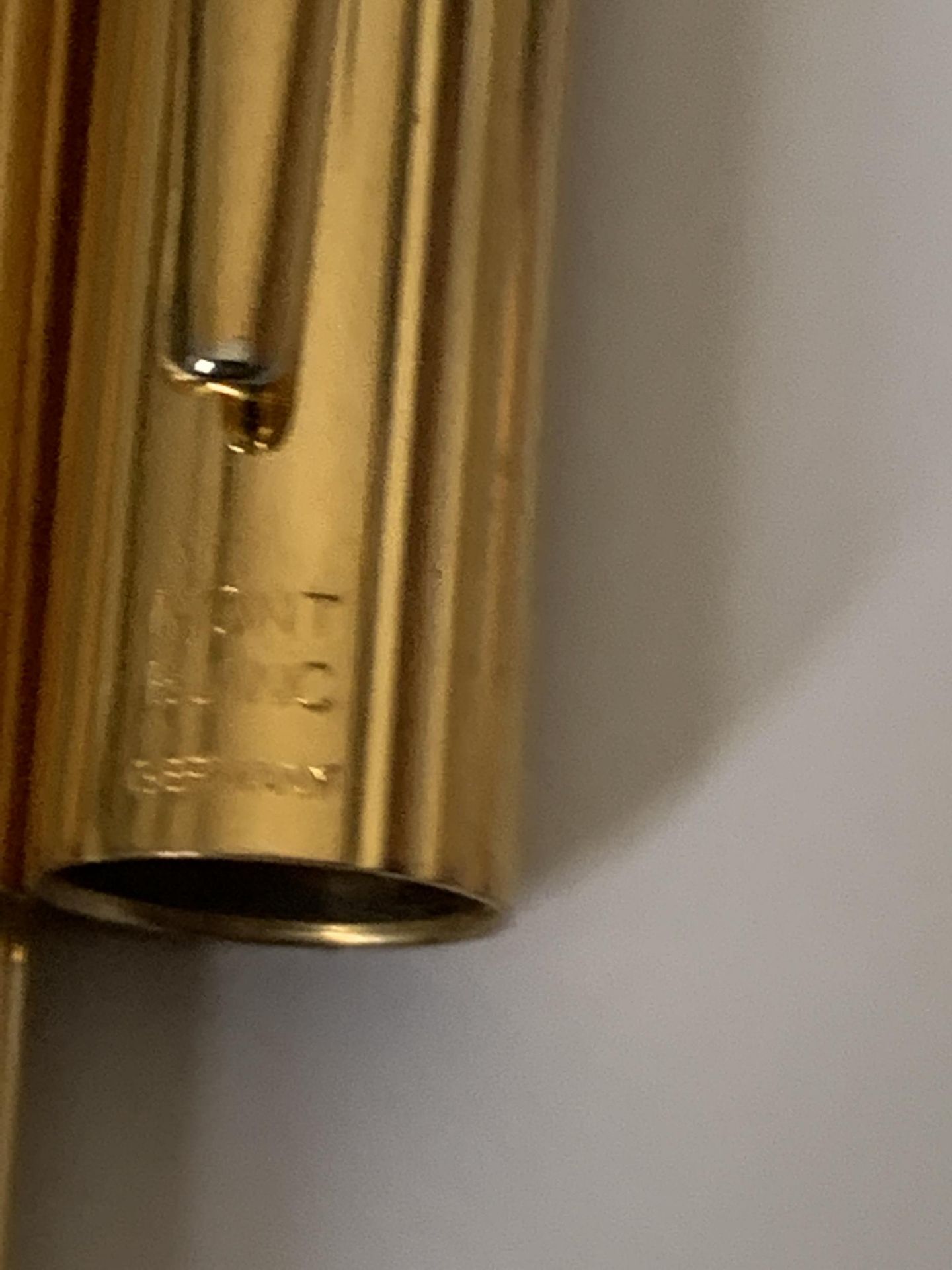 A MONT BLANC FOUNTAIN PEN WITH A 14 CARAT GOLD NIB MARKED 585 - Image 3 of 4