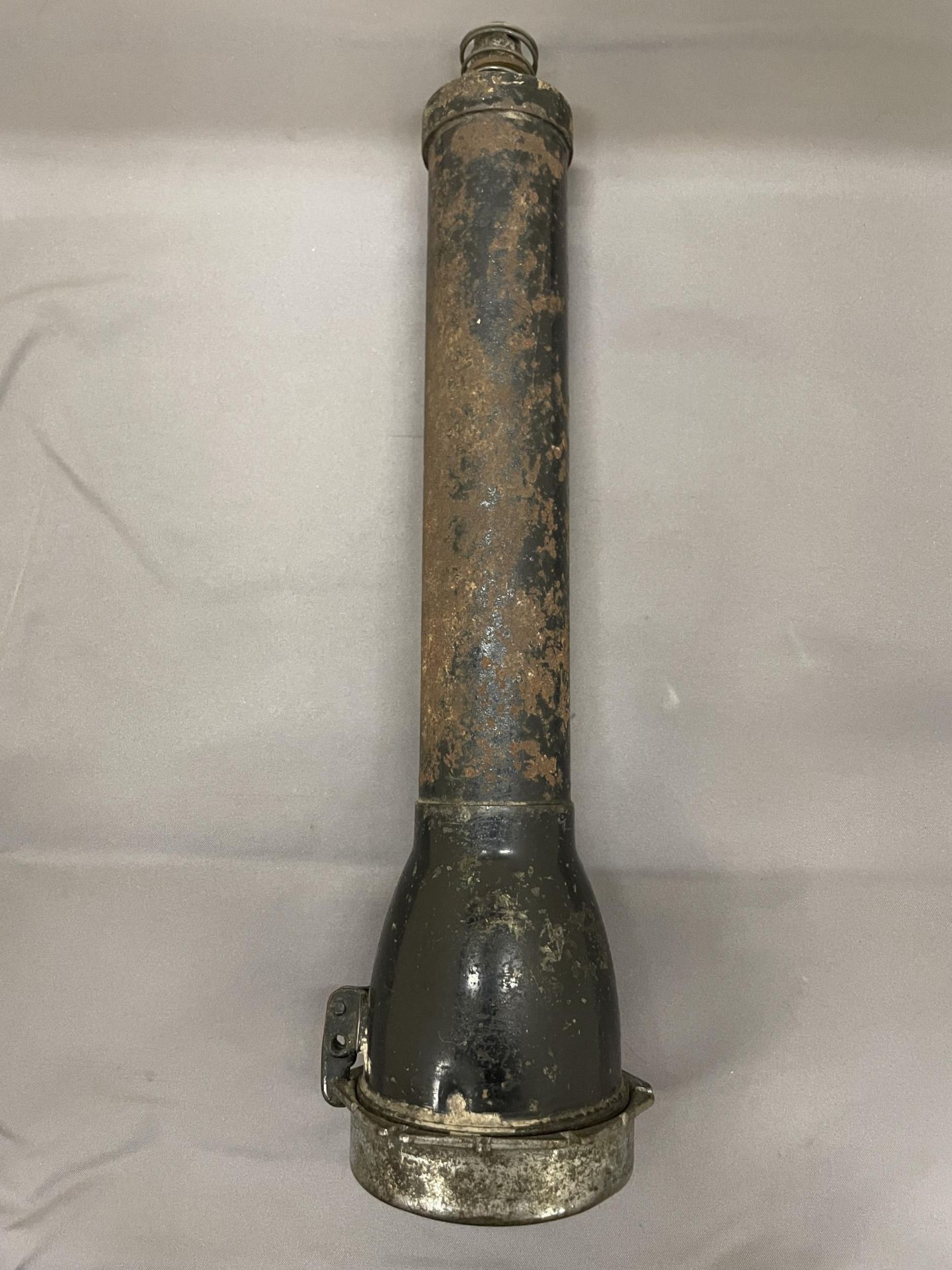 A VINTAGE MINERS TORCH