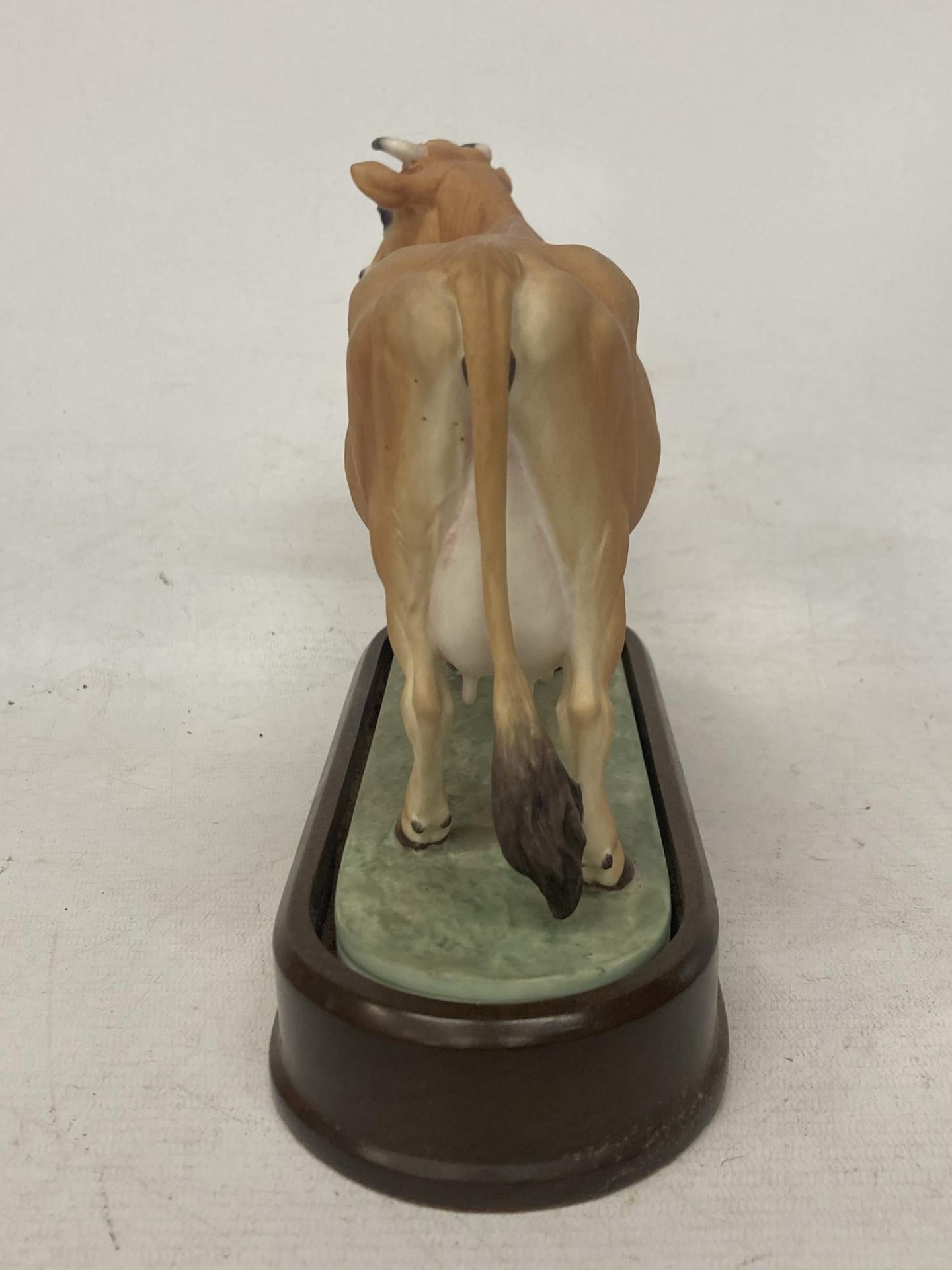 A ROYAL WORCESTER MODEL OF A JERSEY COW MODELLED BY DORIS LINDNER AND PRODUCED IN A LIMITED - Image 4 of 5