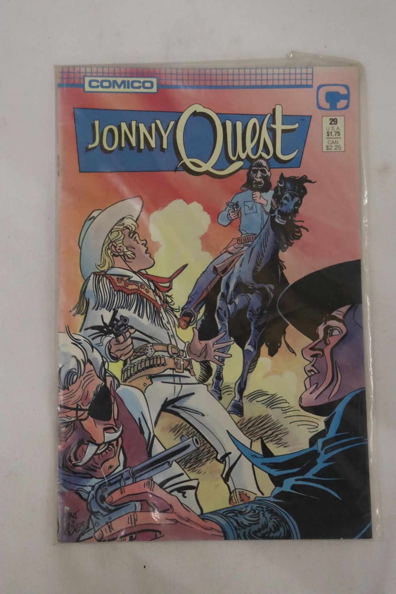 A JONNY QUEST COMIC BY COMICO, ISSUE 29, GOOD CONDITION