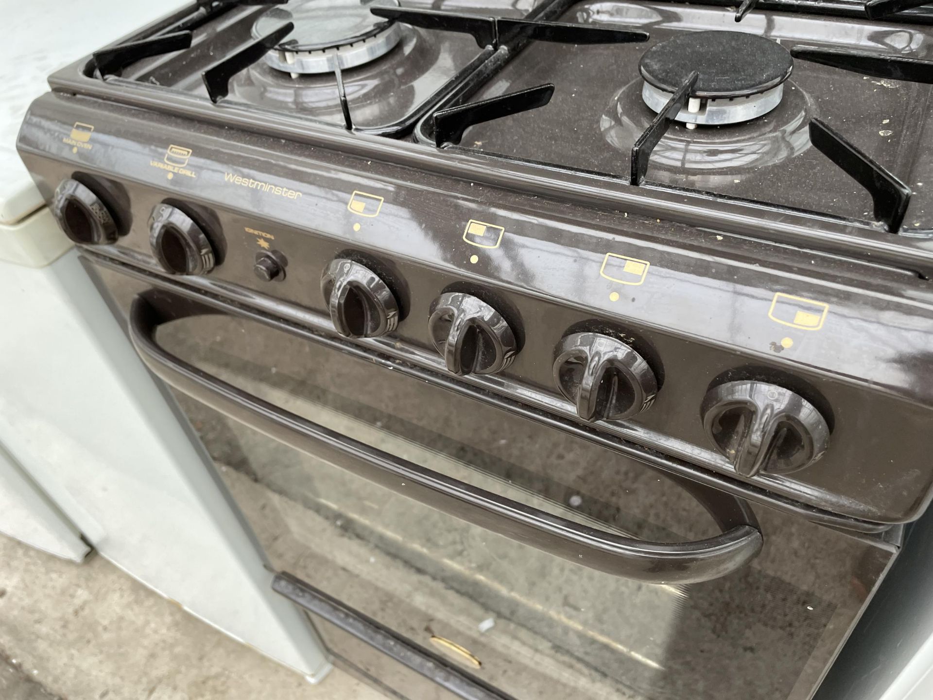 A BLACK CANON FREESTANDING OVEN AND HOB - Image 2 of 5