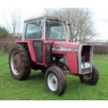 MASSEY FERGUSON 565 TRACTOR NO LOG BOOK/DETAILS HOURS NOT REGISTERED + VAT + VAT