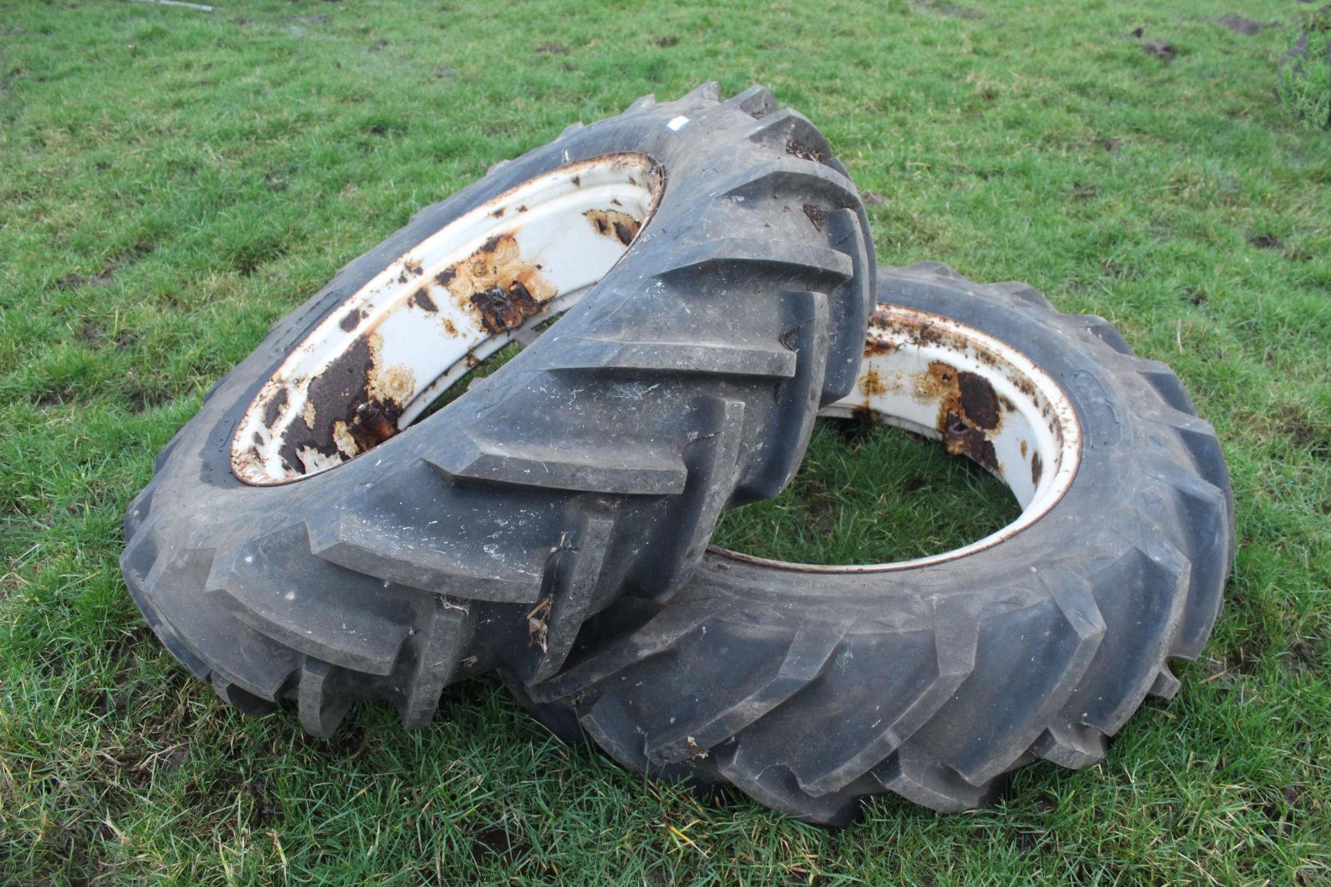2 NEW 28" GOODYEAR REAR TRACTOR TYRES + VAT - Image 2 of 2