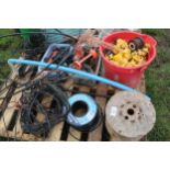 ELECTRIC FENCE WIRE AND FITTINGS + VAT