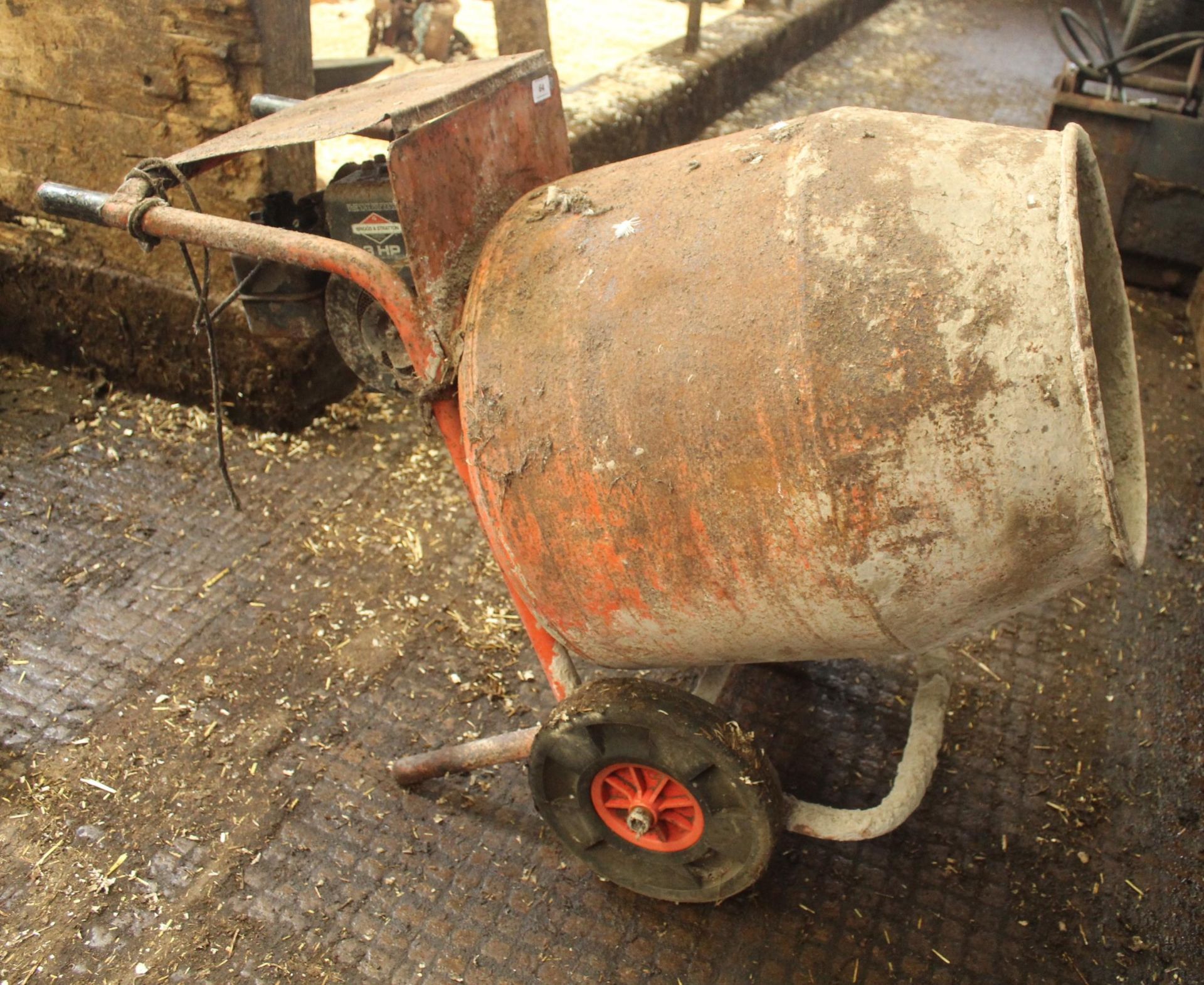 PETROL CEMENT MIXER BELLE WITH B & S PETROL + VAT