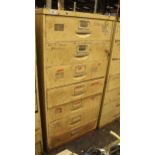 7 DRAWER METAL STORAGE CABINET + VAT