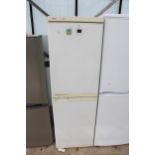 A WHITE BOSCH UPRIGHT FRIDGE FREEZER