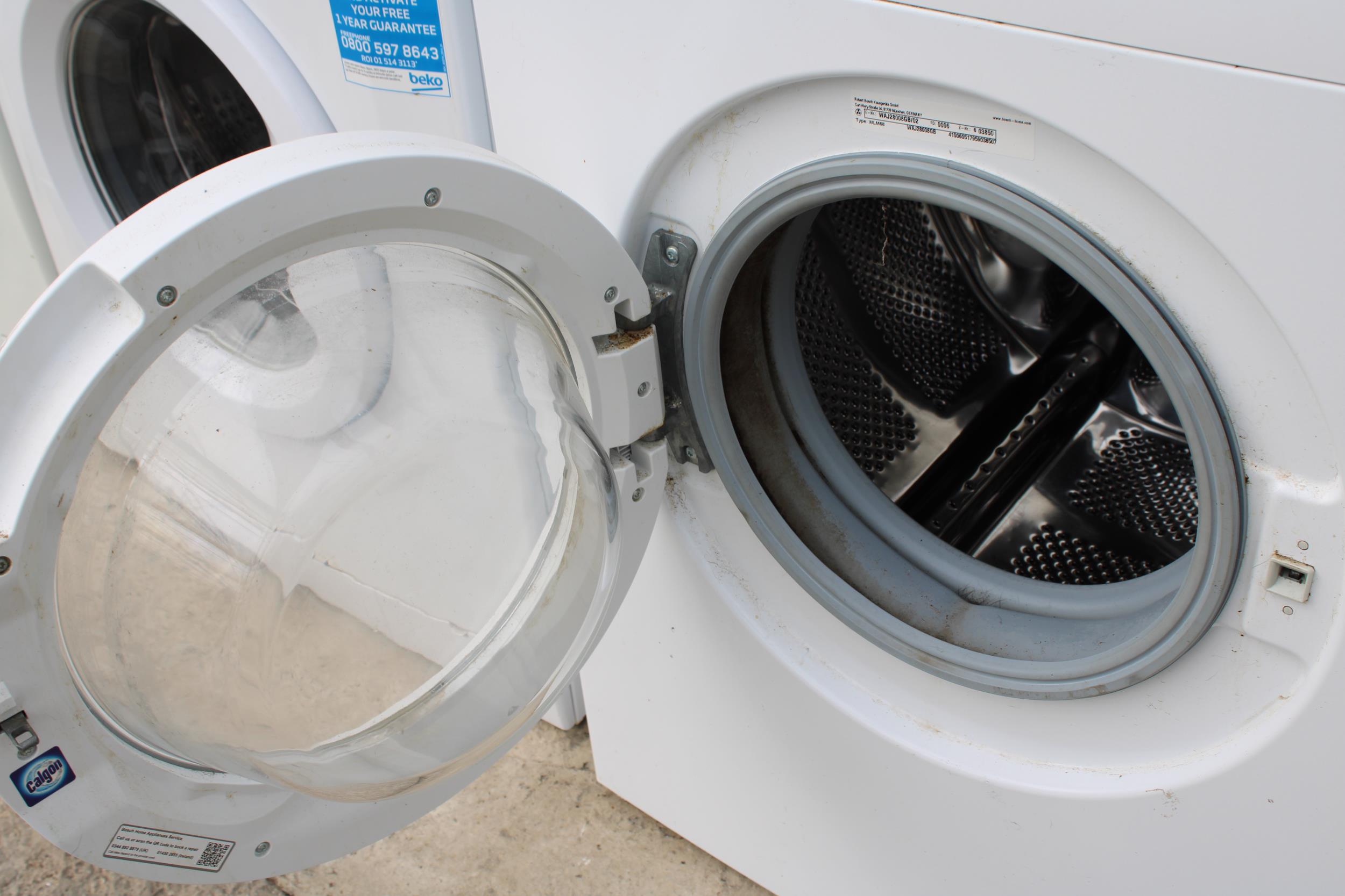 A WHITE BOSCH SERIES 2 7KG WASHING MACHINE - Image 3 of 3