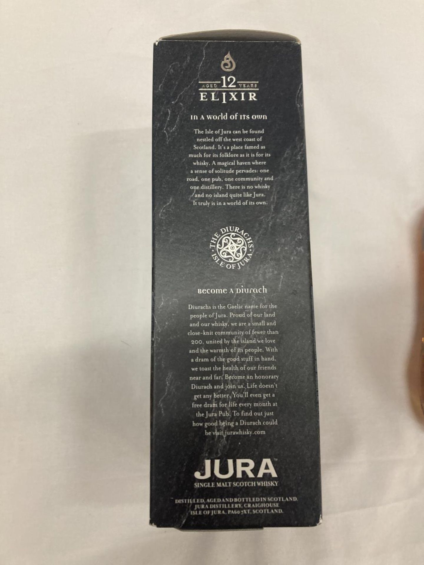 A BOTTLE OF JURA ELIXIR 12 YEAR OLD MALT WHISKY - Image 6 of 6