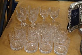 A QUANTITY OF EDINBURGH CRYSTAL DRINKING GLASSES