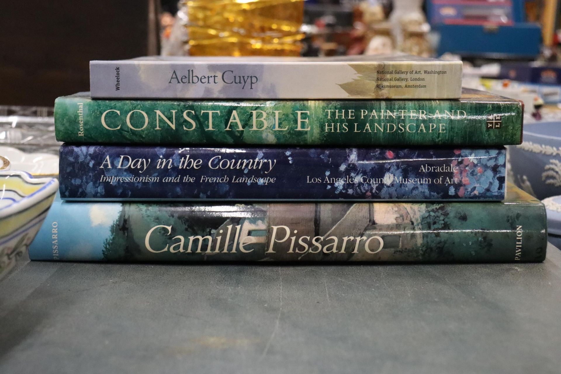 FOUR HARDBACK ART THEMED BOOKS TO INCLUDE CONSTABLE, AELBERT CUYP, A DAY IN THE COUNTRY AND - Bild 6 aus 6