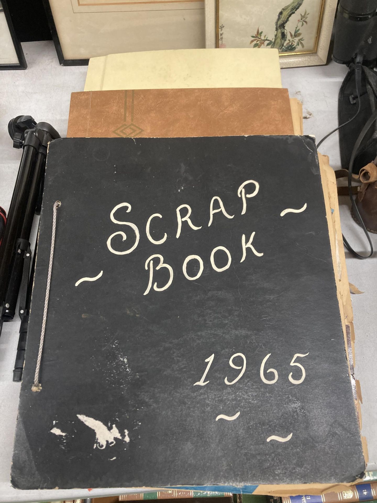 THREE SCRAPBOOKS FROM 1964 - 1966 MADE BY UK TOURISTS IN NORTH AMERICA