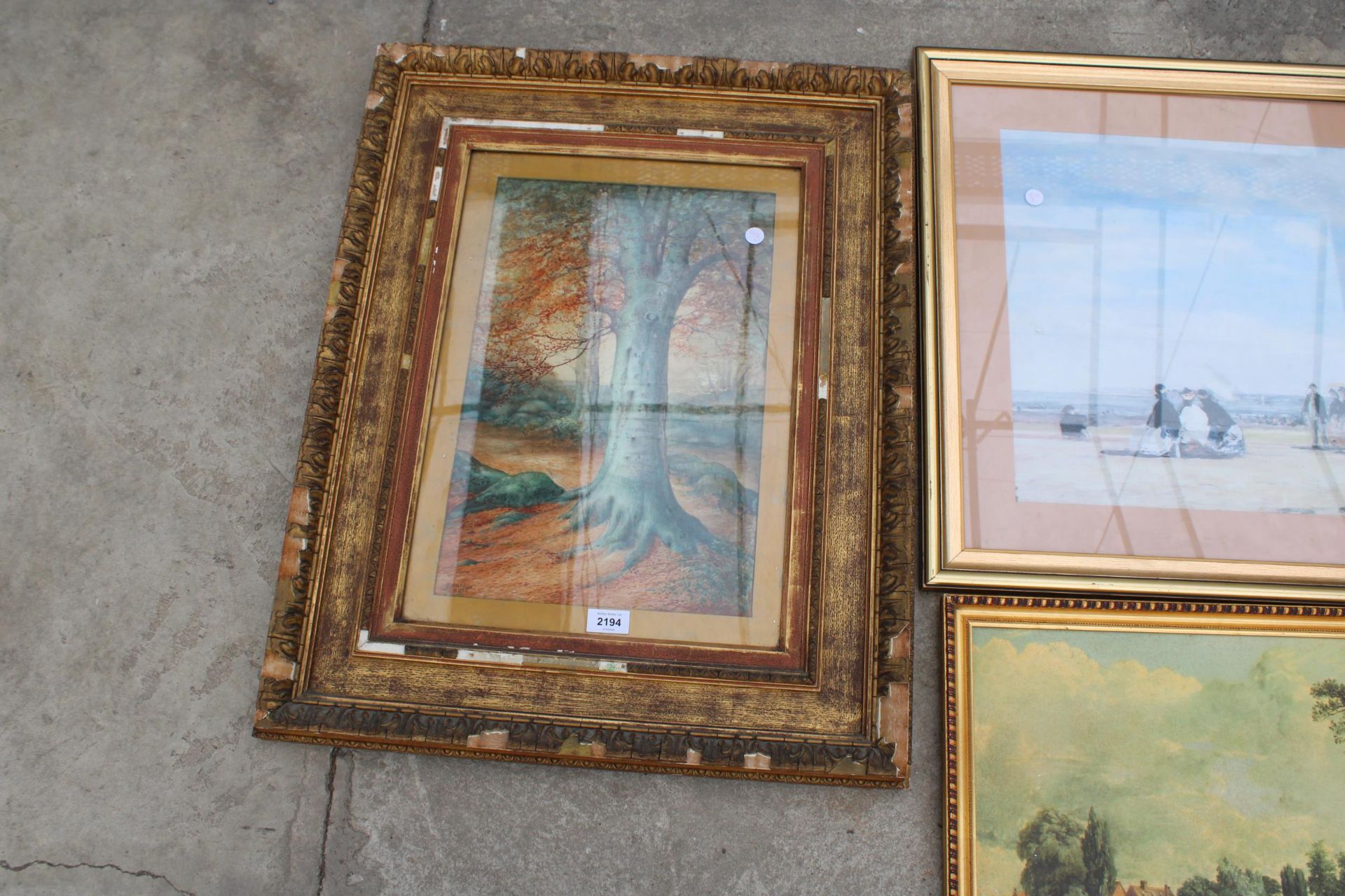 THREE VARIOUS FRAMED PRINTS - Image 2 of 4