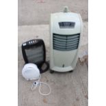 THREE ITEMS TO INCLUDE TWO ELCTRIC HEATERS AND A DEHUMIDIFIER