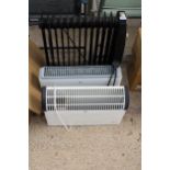 THREE ELECTRIC HEATERS