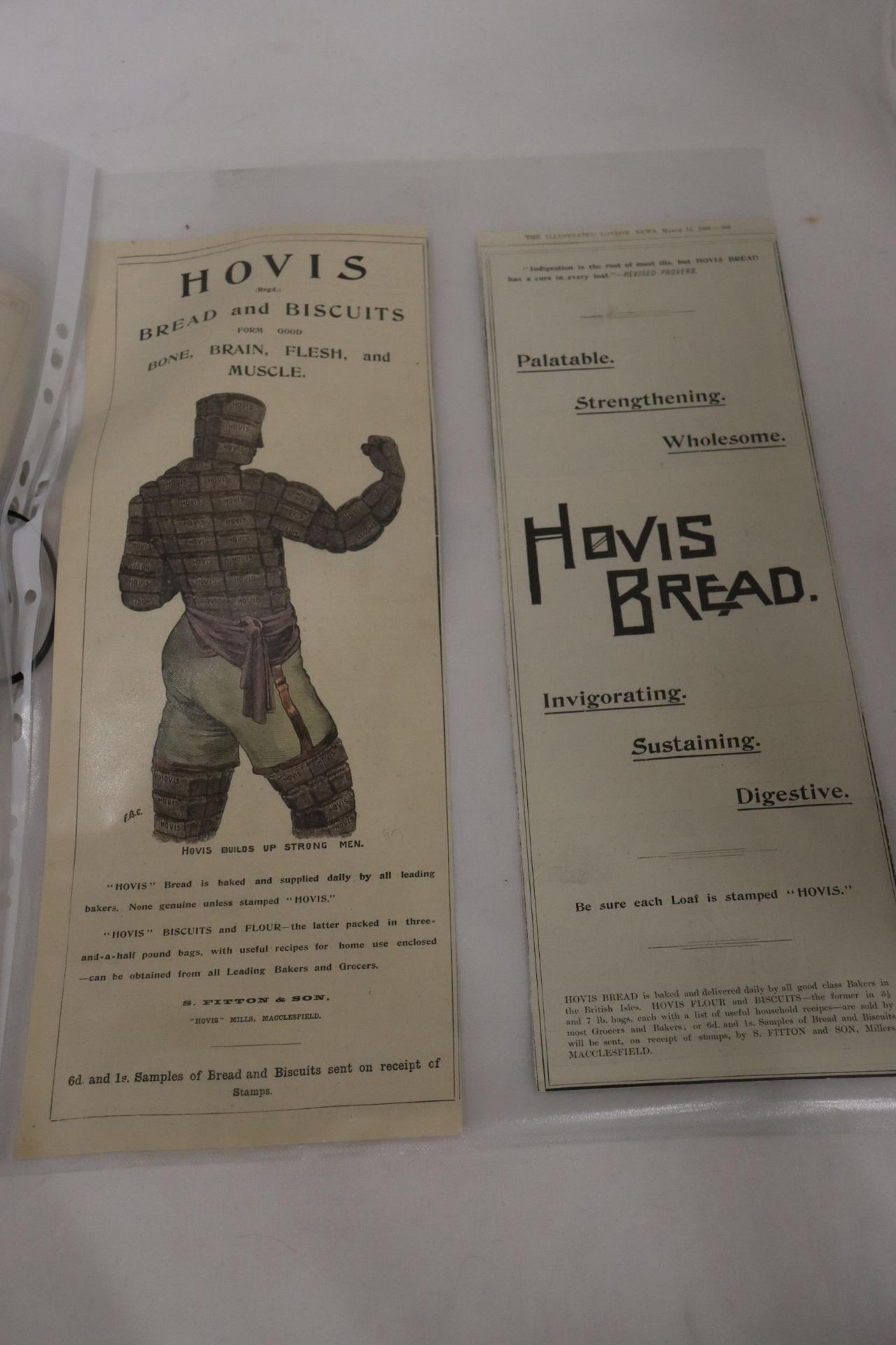A QUANTITY OF ADVERTISEMENTS FOR HOVIS - Image 8 of 8