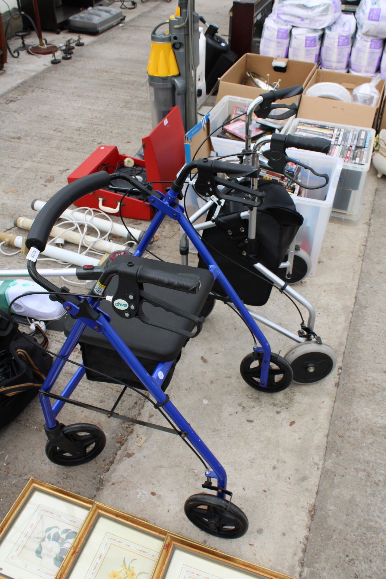 TWO MOBILITY AIDS