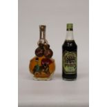 TWO BOTTLES OF SPIRITS TO INCLUDE A 70 CL BOTTLE OF CREME DE CASSIS AND A EXTRA VINTAGE GALERIAS
