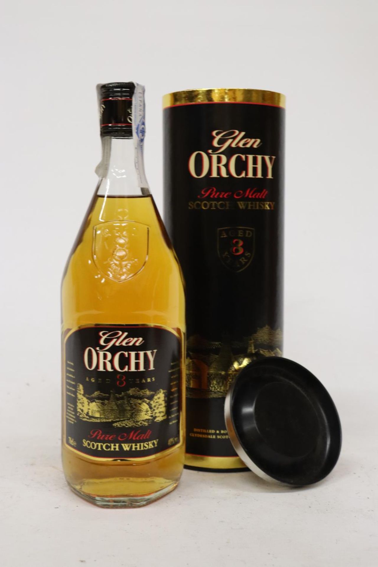 A BOXED BOTTLE OF GLEN ORCHY AGED EIGHT YEAR PURE MALT SCOTCH WHISKY - Image 4 of 5