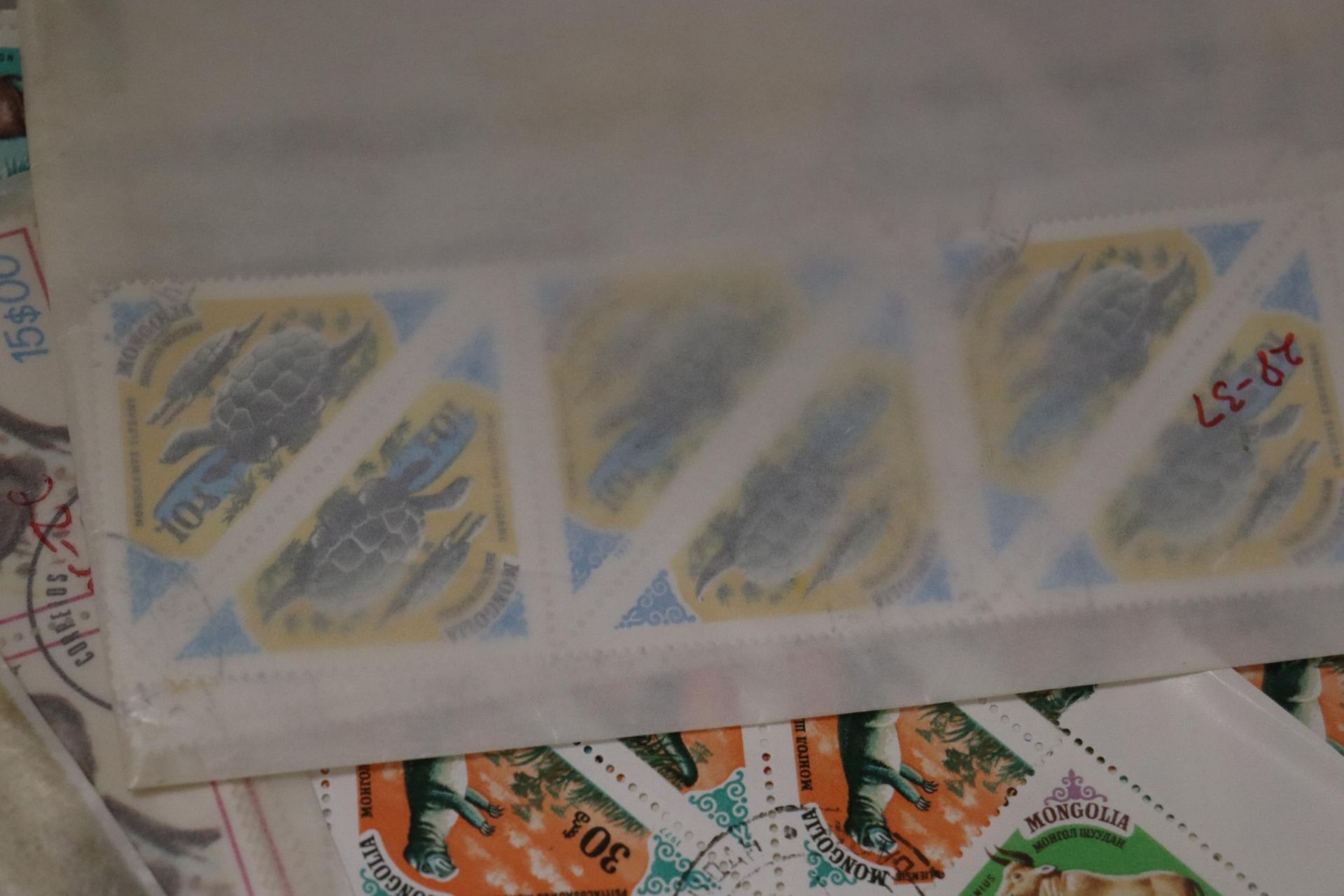 A COLLECTION OF BLOCKS OF STAMPS - Image 9 of 10