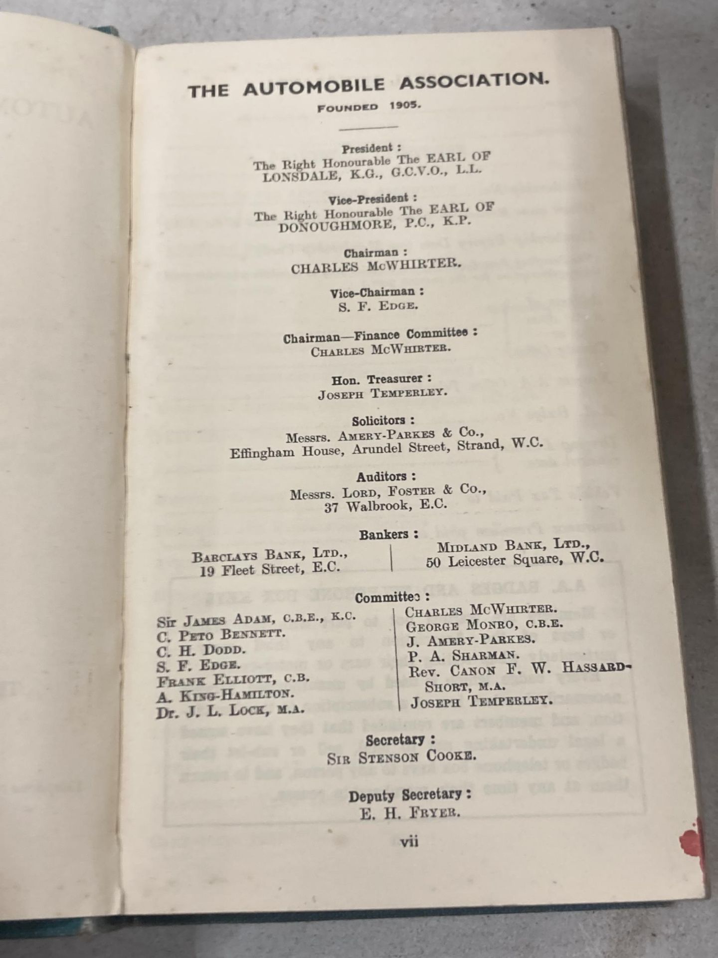 THE AA HANDBOOK 1937-38 AND A MICHELIN GUIDE 10TH EDITION 1925 - Bild 5 aus 6