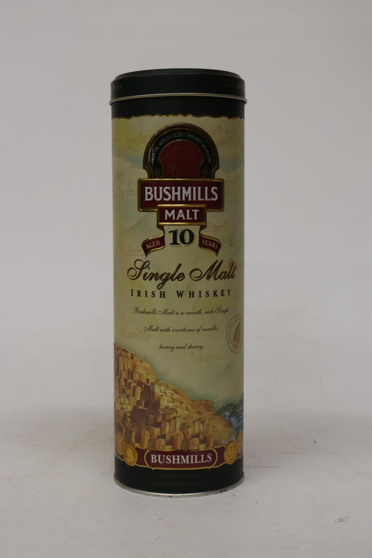 A BOTTLE OF BUSHMILLS 10 YEAR OLD MALT WHISKY, BOXED - Image 2 of 5