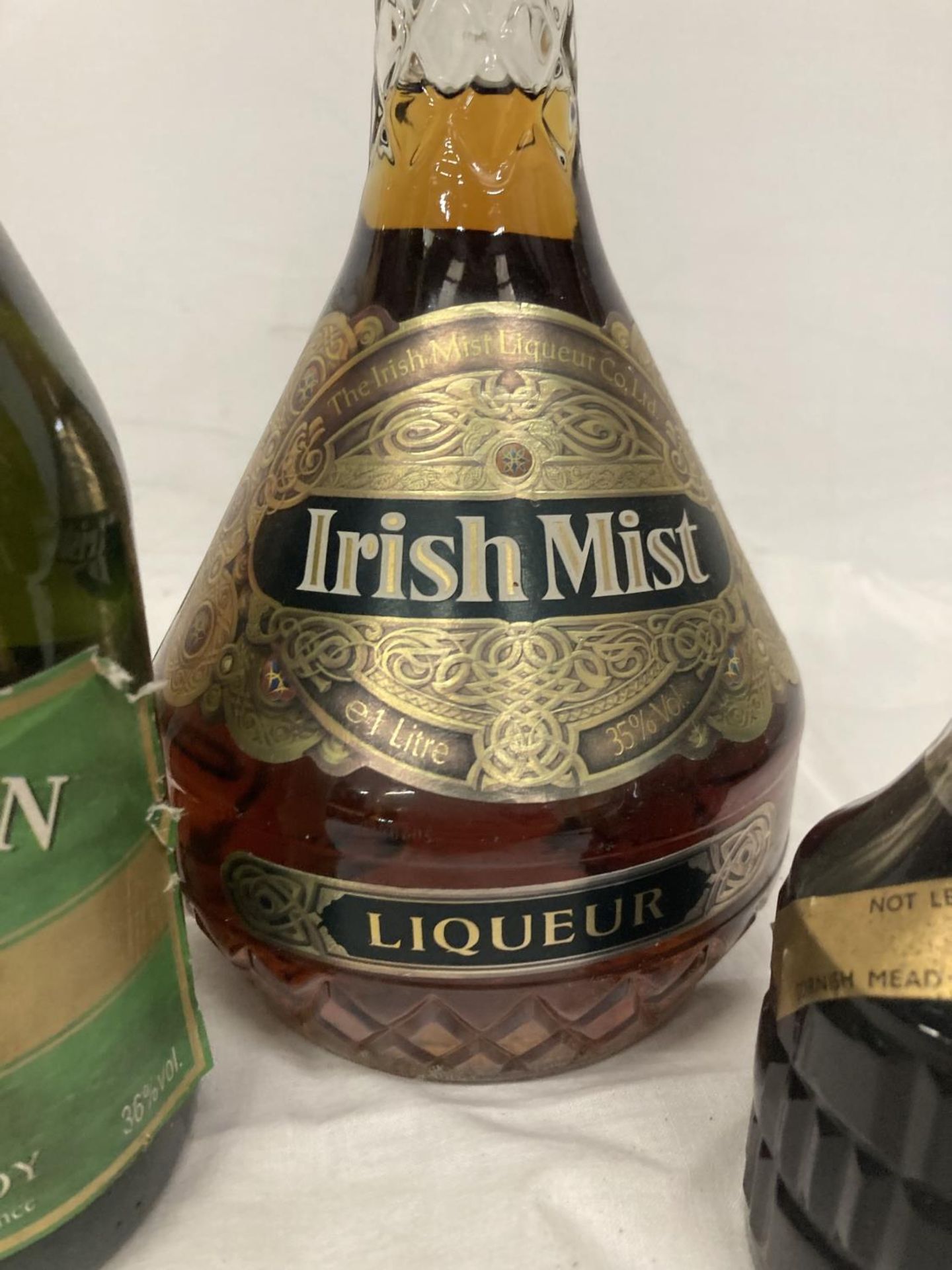 THREE MIXED BOTTLES - VSOP NAPOLEON, CORNISH MEAD AND IRISH MIST LIQUEUR - Image 3 of 5