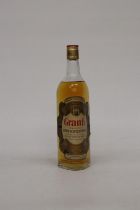 A 75.7CL BOTTLE OF GRANTS SCOTCH WHISKY