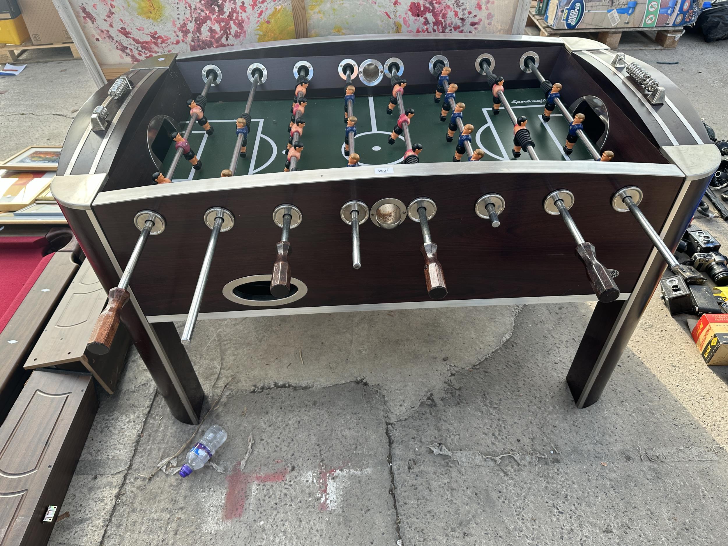 A SPORTCRAFT TABLE FOOTBALL GAMES TABLE